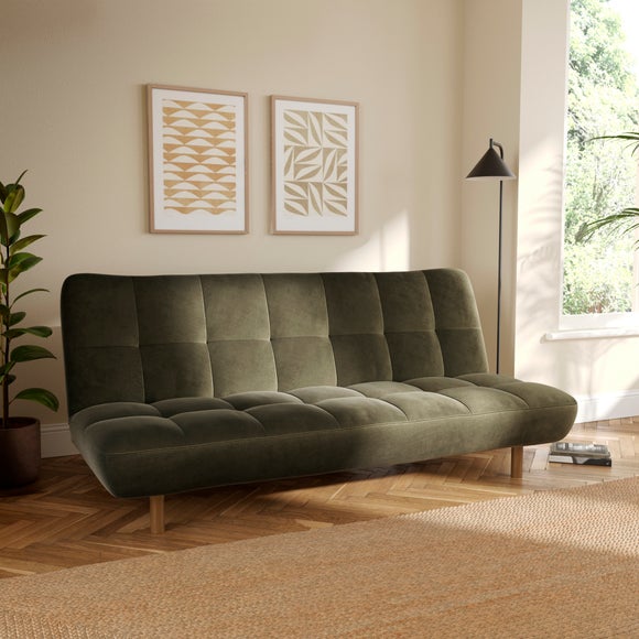 Tayla Velvet Clic Clac Sofa Bed - image 1