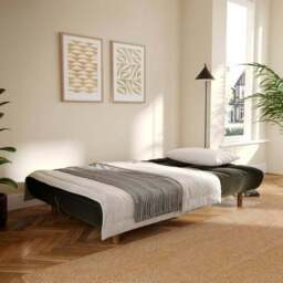 Tayla Velvet Clic Clac Sofa Bed - thumbnail 2