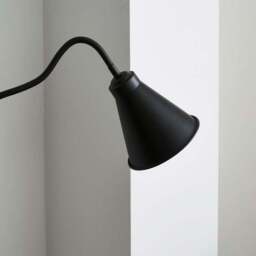 Newton Industrial Goose Neck Adjustable Floor Lamp - thumbnail 3