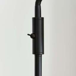 Newton Industrial Goose Neck Adjustable Floor Lamp - thumbnail 4