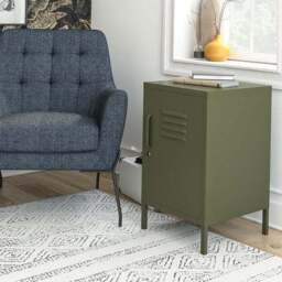 Return - Bradford Metal Locker End Table - thumbnail 3