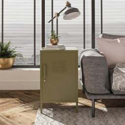 Return - Bradford Metal Locker End Table - thumbnail 5