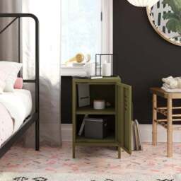 Return - Bradford Metal Locker End Table - thumbnail 4