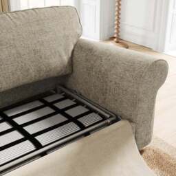 Flori Chunky Chenille 2 Seater Sofa Bed - thumbnail 3