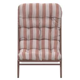 Rocking Chair with Striped Cushion - thumbnail 4