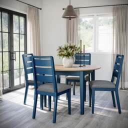 Marlow 2-4 Seater Round Extendable Dining Table - thumbnail 1