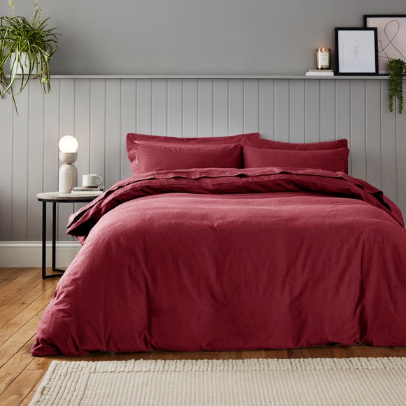 Soft & Cosy Luxury 100% Brushed Cotton Duvet Cover & Pillowcase Set - image 1