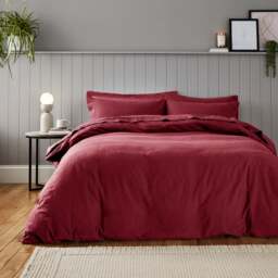 Soft & Cosy Luxury 100% Brushed Cotton Duvet Cover & Pillowcase Set