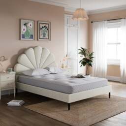 Boucle Petal Bed Frame