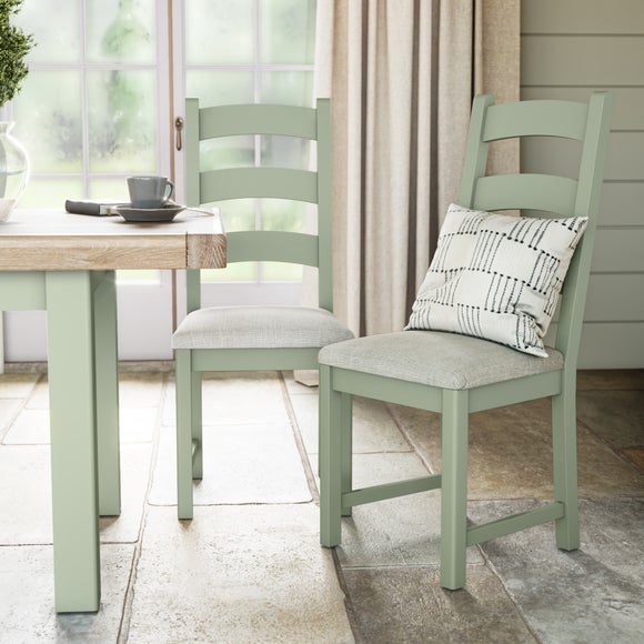 Salcombe Set of 2 Ladder Dining Chairs