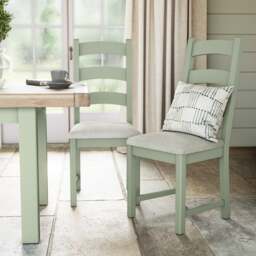 Salcombe Set of 2 Ladder Dining Chairs