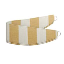 Elements Stripe Linen Look Made to Order Curtain Tieback - thumbnail 2