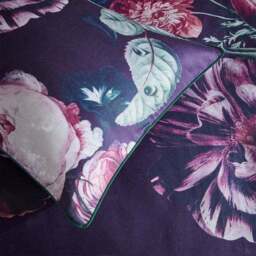Paoletti Cordelia 100% Cotton Duvet Cover and Pillowcase Set - thumbnail 4