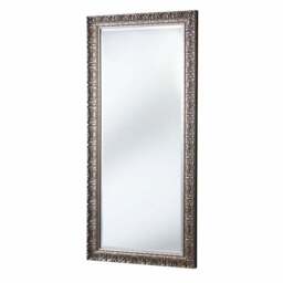 Yearn Carved Antique Bevelled Full Length Wall Mirror - thumbnail 2