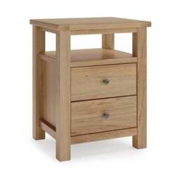 Olney 2 Drawer Bedside Table - thumbnail 6