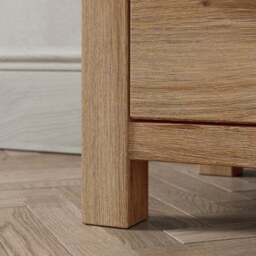 Olney 2 Drawer Bedside Table - thumbnail 5