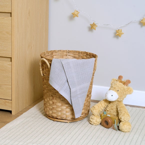Clair de Lune Pram Size Cellular Cotton Shawl - image 1
