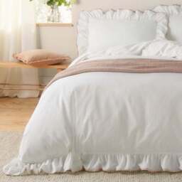 Wylder Nature Blousey 100% Cotton Sateen Duvet Cover & Pillowcase Set - thumbnail 3