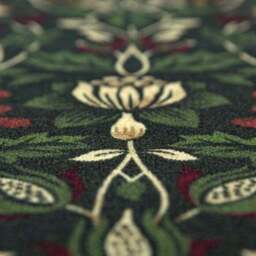 Heritage Deer Vintage Festive Washable Runner - thumbnail 2