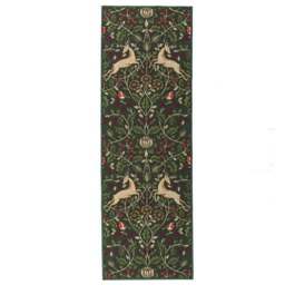 Heritage Deer Vintage Festive Washable Runner - thumbnail 5