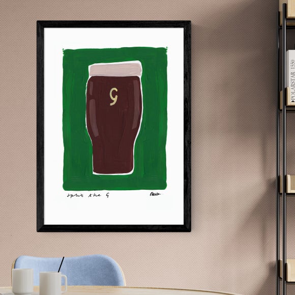 East End Prints Split the G Framed Print - image 1