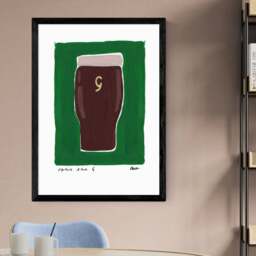 East End Prints Split the G Framed Print - thumbnail 1