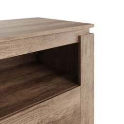 "Canyon Oak 2 Drawer TV Unit for TVs up to 44""" - thumbnail 2