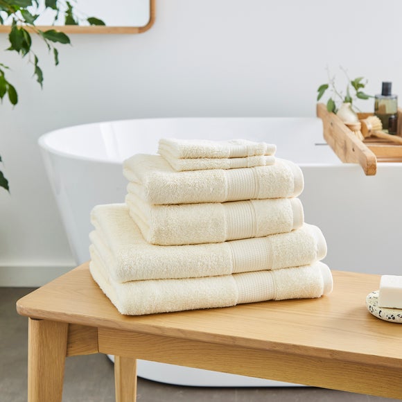 Ultra Soft 100% Cotton 6 Piece Towel Bale - image 1