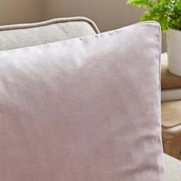 Recycled Velour Square Cushion Cover - thumbnail 2