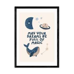 East End Prints May Your Dreams Be Full Of Magic Print - thumbnail 2
