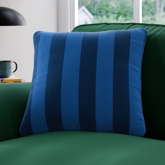 Elements Velvet Stripe Made to Order Cushion Cover - image 1