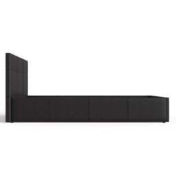 Side Lift Ottoman Bed, Faux Leather - thumbnail 5