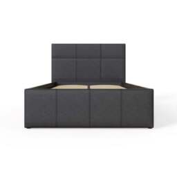 Side Lift Ottoman Bed, Faux Leather - thumbnail 4
