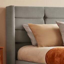 Silentnight Lilith Bed Frame, Velvet - thumbnail 2