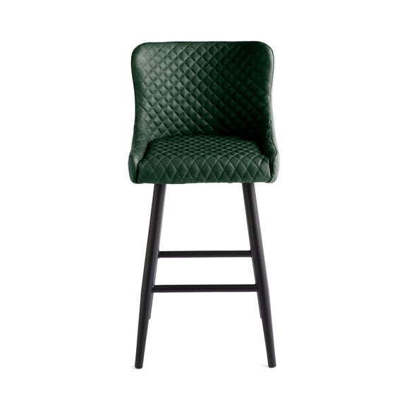 Montreal Counter Height Bar Stool, Faux Leather - image 1
