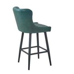 Montreal Counter Height Bar Stool, Faux Leather - thumbnail 4