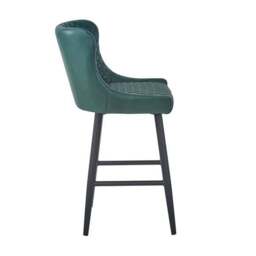 Montreal Counter Height Bar Stool, Faux Leather - thumbnail 3
