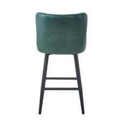 Montreal Counter Height Bar Stool, Faux Leather - thumbnail 5
