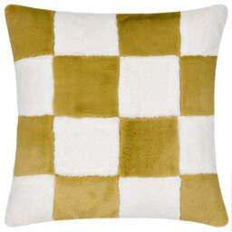 Heya Home Cozee Check Square Cushion - thumbnail 2