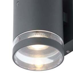 Skye Modern 2 Light Outdoor Sensor Wall Light - thumbnail 4