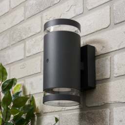 Skye Modern 2 Light Outdoor Sensor Wall Light
