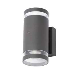 Skye Modern 2 Light Outdoor Sensor Wall Light - thumbnail 6