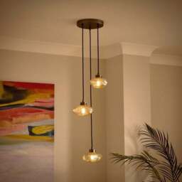Lava Industrial 3 Light Cluster Ceiling Light - thumbnail 2