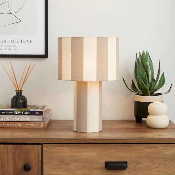 Beatrice Striped Table Lamp - image 1