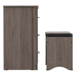 Lennon 3 Drawer Dressing Table Set - thumbnail 4
