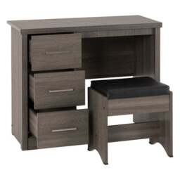 Lennon 3 Drawer Dressing Table Set - thumbnail 3