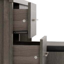 Lennon 3 Drawer Dressing Table Set - thumbnail 5