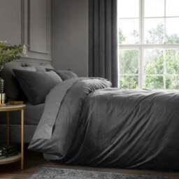 Milano Velour Duvet Cover & Pillowcase Set - thumbnail 3