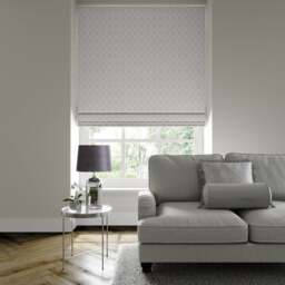 Symmetry Made to Measure Fire Retardant Roman Blind - thumbnail 1