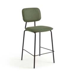 Barker Counter Height Barstool, Faux Leather - thumbnail 5